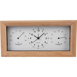 Wekker Neat Rectangle - Wit - 26x5.4x12.8cm