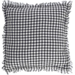 Kave Home - Lindiwe kussenhoes 100% katoen vichy ruit 45 x 45 cm