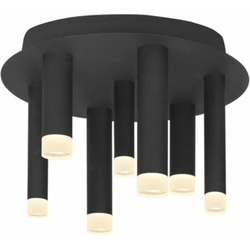 Highlight - Tubes - Plafondlamp - LED - 30 x 30  x 22cm - Zwart
