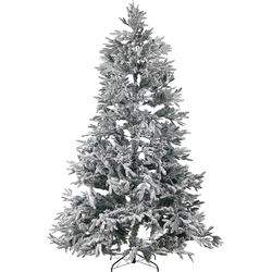 Beliani BASSIE - Kerstboom-Wit-PVC