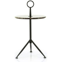 By Boo Bijzettafel Dober Marmer Bruin 42x42x74 cm
