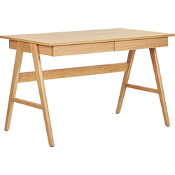 Beliani SHESLAY - Bureau-Lichte houtkleur-MDF