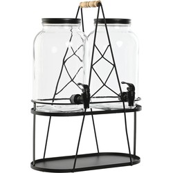 Items Drank dispenser Beverages - 3.5 Liter - Dubbele set 2x stuks - Drankdispensers
