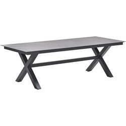 Marbella tafel - 240x100 cm - Centostone Napoli grey