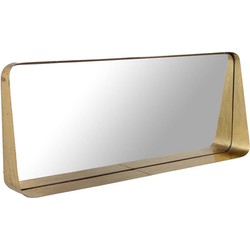 Casa Vivante agna spiegel goud maat: 76 x 9 x 30,5cm