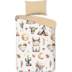 Goodmorning Peuter Dekbedovertrek Boho Multi-Junior (120 x 150 cm)