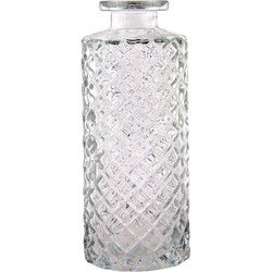 Clayre & Eef Vaas  Ø 5x13 cm Glas Glazen Vaas