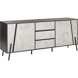 BLACKPOOL  - Sideboard - Grijs - Spaanplaat