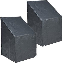 Afdekhoezen/beschermhoezen tuinstoelen 68 x 110 cm - Tuinstoelhoes