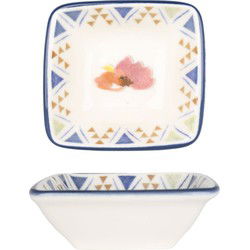 Bonna Serveerschaal - Spring - Porselein - 8x8.5 cm - set van 2