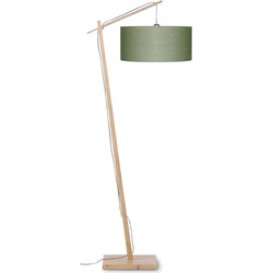 Vloerlamp Andes - Bamboe/Groen - 72x47x176cm