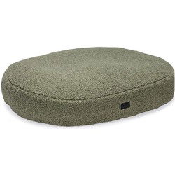 Ligkussen poly 100x70x15cm groen