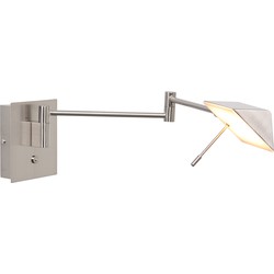 Steinhauer wandlamp Retina - staal -  - 3402ST