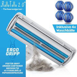 RolloTollo - pluizenroller - kledingroller - herbruikbaar - zelfreinigend