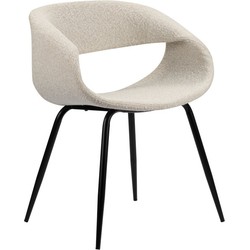 Pole to Pole - Whale chair - Boucle - White Pearl