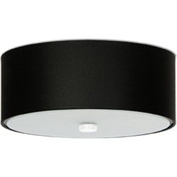 Minimalistische Plafondlamp Lindholm Zwart -lichts