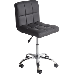 Beliani MARION - Bureaustoel-Zwart-Polyester