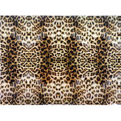 Decoratie plakfolie - 3x - panter print - 45 cm x 2 m - zelfklevend - Meubelfolie