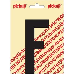 Plakletter Nobel Sticker letter F - Pickup