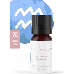 Aquarius / Waterman (21 januari - 19 februari) - Geurwolkje® Blend - 100% Etherische Olie - 5 ml