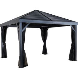 Sojag Paviljoen South Beach 1212  - Pergola SJ05500 - 363x363x310 cm