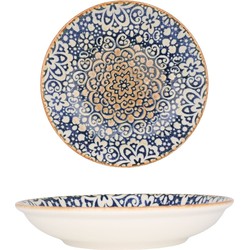 Bonna Diepbord - Alhambra - Porselein - 20 cm (500cc) - set van 6