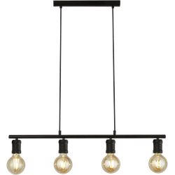 Hanglamp Dance Metaal L:80cm Zwart