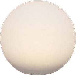 Anna's Collection Solar bol lamp - kunststof - D30 cm - warm wit - tuinverlichting - Lantaarns