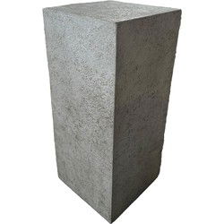 PTMD Zuil Laina - 35x35x80 cm - Cement - Wit