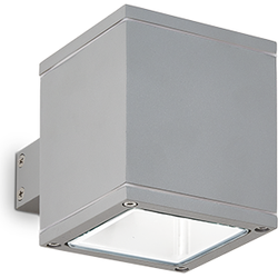 Ideal Lux - Snif square - Wandlamp - Aluminium - G9 - Grijs