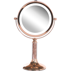 Beliani BAIXAS - Make-up spiegel-Roségoud-IJzer, Glas