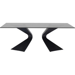 Kare Eettafel Gloria Black