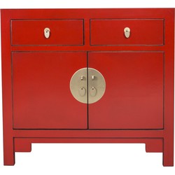 Fine Asianliving Chinese Kast Rood - Lucky Red - Orientique Collectie