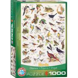 Eurographics Eurographics puzzel Birds - 1000 stukjes