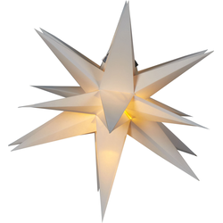 BHAGIRATHI - Kerstdecoratie LED - Gebroken wit - Papier