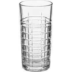 Secret de Gourmet longdrinkglazen - Nice - 4x stuks - 300 ml - glas - Longdrinkglazen