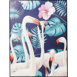 Kare Schilderij Flamingo Road