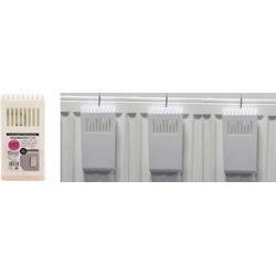 Waterverdamper Luchtbevochtiger kunststof incl. haakje kleur wit set 3 stuks