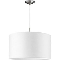 hanglamp tube deluxe bling Ø 45 cm - wit