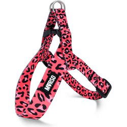 MORSO MINI HONDENTUIG VERSTELBAAR GERECYCLED BUBBLE LEO ROZE 32-41X2,5 CM