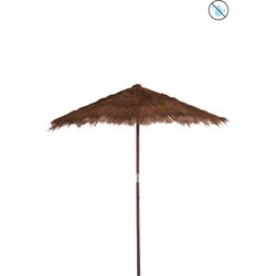 J-line - Parasol Cocobladeren Bruin Large - 290x290x240cm