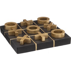 Deco Object Tic Tac Toe – Goud/Zwart