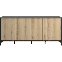 Buffet 4 deuren Esteban - L180 x H81 x D40 cm