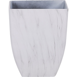 MIRO - Plantenbak - Wit - 35 cm - Stenenmix