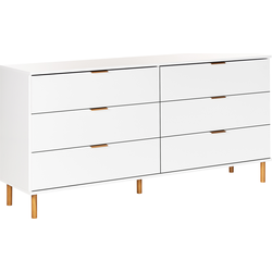 WALPOLE - Ladekast - Wit - Hout