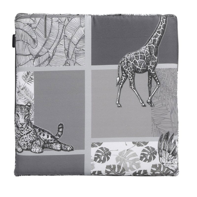 Madison Zitkussen Universeel - Sifra Grey - 50x50 - Grijs - 