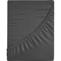 Ten Cate Premium Katoensatijnen Hoeslaken 90x200 - Antraciet