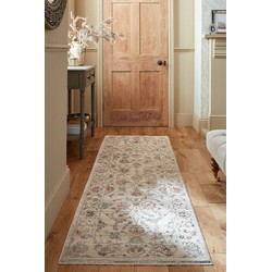 Loper Laagpolig vloerkleed Elodie - Klassiek - Naturel / Creme - 66 x 240 cm