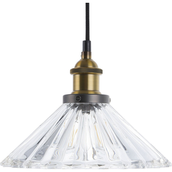 Beliani COLORADO - Hanglamp-Transparant-Glas