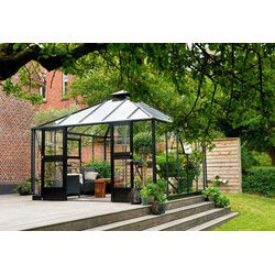 Tuinkamer Oase 13,5 antraciet, veiligheidsglas 3mm/1 Royal Well